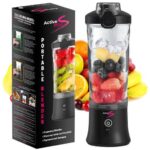 ActivePlus přenosný bezdrátový na smoothie nabíjecí 600ml Černý návod