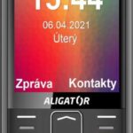 Aligator A835 Senior návod