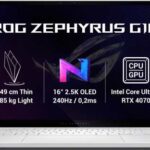 Asus Rog Zephyrus G16 GU605MI-NEBULA043W návod
