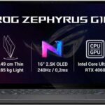 Asus Rog Zephyrus G16 GU605MV-NEBULA082W návod