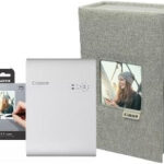 Canon Selphy Square QX10 bílá + papíry 20ks + pouzdro návod