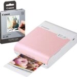Canon Selphy Square QX10 růžová + papíry 20ks návod