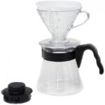 Hario V60-02 Pour Over Kit Plastic Clear návod