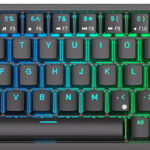 Royal Kludge RK837 RGB Brown switch black návod