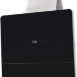 vidaXL Digestoř z černého tvrzeného skla s displejem 600 mm návod