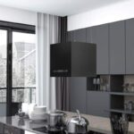 vidaXL Závěsná ostrůvková digestoř dotykový LCD 37 cm práškovaná ocel návod