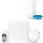 Angelcare AC127 monitor pohybu dechu a el. chůvička + koš na pleny Classic + 1 kazeta návod