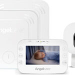 Angelcare SmartSensor Pro 3: video se zvukem a pohybem pro sledování dětí 3 v 1 se dvěma bezdrátovými senzorovými podložkami návod