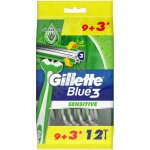 Gillette Blue 3 Sensitive 12 ks návod