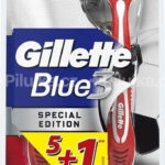 Gillette Blue3 Red & White 6 ks návod