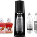 SodaStream Terra Black + Lahev TriPack + MALINA