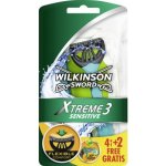 Wilkinson Sword Xtreme 3 Sensitive 6 Ks návod