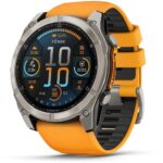 Garmin Fenix 8 AMOLED 51mm Sapphire Titanium Graphite/Orange 010-02905-11 návod