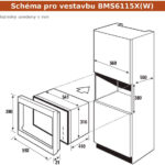 BRANDT BMS6115X návod