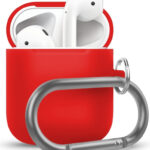 Innocent California Silicone AirPods Case with Carabiner - Red návod