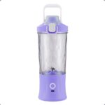 Verk 07296 Láhev se Smoothie mixérem LED RGB 600 ml fialová návod