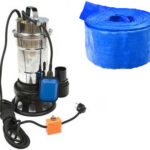 GEKO 550W G81426 s plovákem drtič tepelný spínač + PVC 30m 2" návod