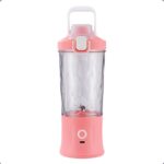 Verk 07296 Láhev se Smoothie mixérem LED RGB 600 ml růžová návod