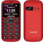 ALIGATOR A720 Senior červená návod