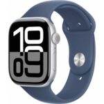 Apple Watch Series 10 GPS + Cellular 46mm Aluminium | Denim Sport Band - M/L MWY13ET/A návod