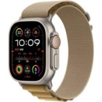 Apple Watch Ultra 2 GPS + Cellular 49mm Natural ium Case | Tan Alpine Loop - Large MX4H3WB/A návod