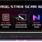 Asus ROG Strix Scar 16 G635LW-NEBULA025X návod