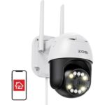 ZOSI C296 WiFi Pan Tilt 8MP Dual IP66 s 32GB microSD kartou návod