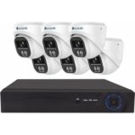 Securia Pro IP 6 kamerový systém NVR6CHV6S W DOME návod