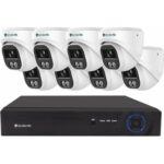 Securia Pro IP 8 kamerový systém NVR8CHV6S W DOME návod